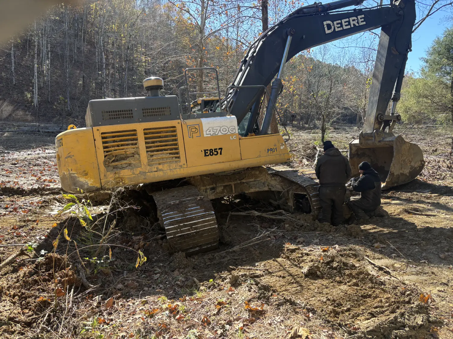 Heavy equipment service